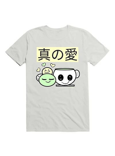 Kawaii Mochi Loves Matcha T-Shirt