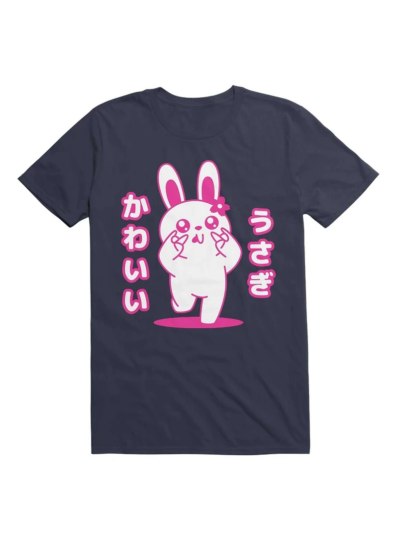Kawaii Pink Bunny T-Shirt