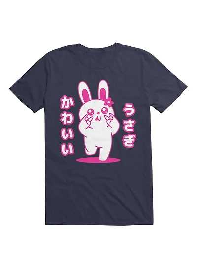Kawaii Pink Bunny T-Shirt