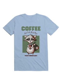 Kawaii Coffee Doesn't Ask Silly Questions Understands T-Shirt