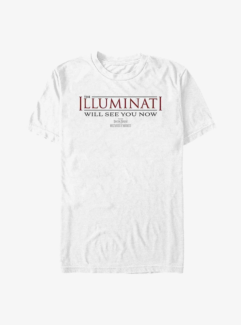 Marvel Doctor Strange The Multiverse Of Madness Illuminati Will See You Now T-Shirt