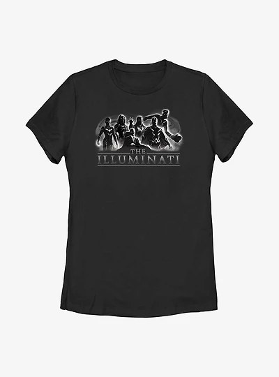Marvel Doctor Strange The Multiverse Of Madness Illuminati Group Womens T-Shirt