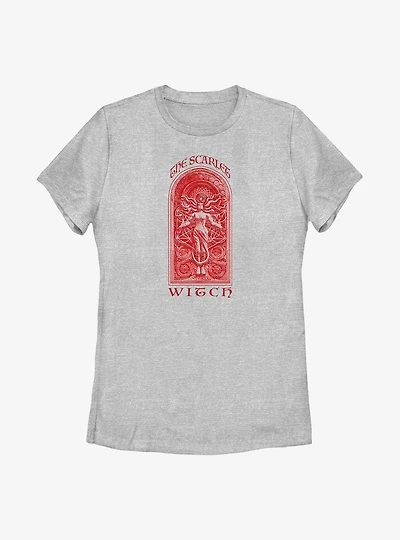 Marvel Doctor Strange The Multiverse Of Madness Scarlet Witch Stone Slab Womens T-Shirt