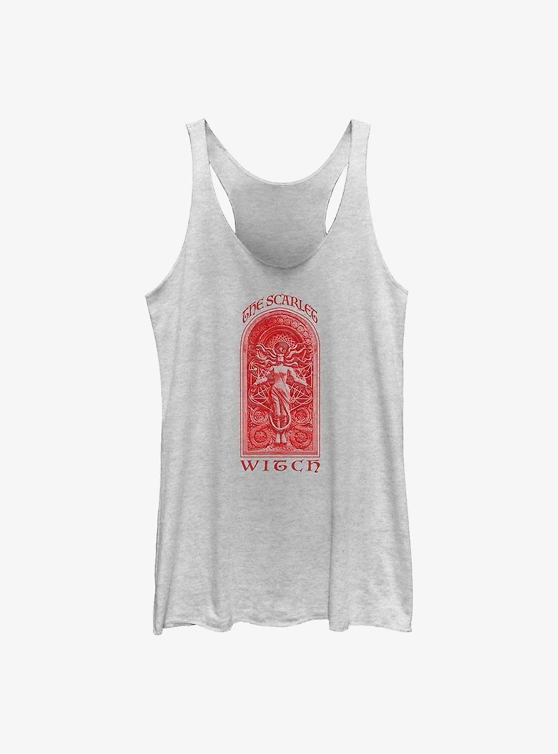 Marvel Doctor Strange The Multiverse Of Madness Scarlet Witch Stone Slab Womens Tank Top