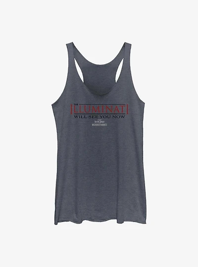 Marvel Doctor Strange The Multiverse Of Madness Illuminati Will See You Now Womens Tank Top