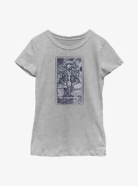 Marvel Doctor Strange The Multiverse Of Madness Scarlet Witch Darkhold Badge Youth Girls T-Shirt