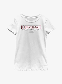 Marvel Doctor Strange The Multiverse Of Madness Illuminati Will See You Now Youth Girls T-Shirt