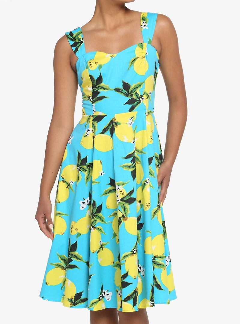 Bright Lemon Retro Dress