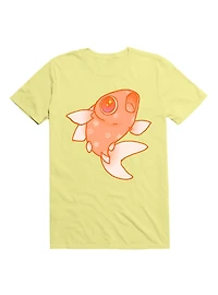Kawaii Blossom Orange Freddy Fish T-Shirt