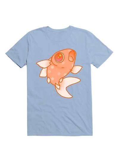 Kawaii Blossom Orange Freddy Fish T-Shirt