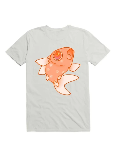 Kawaii Blossom Orange Freddy Fish T-Shirt
