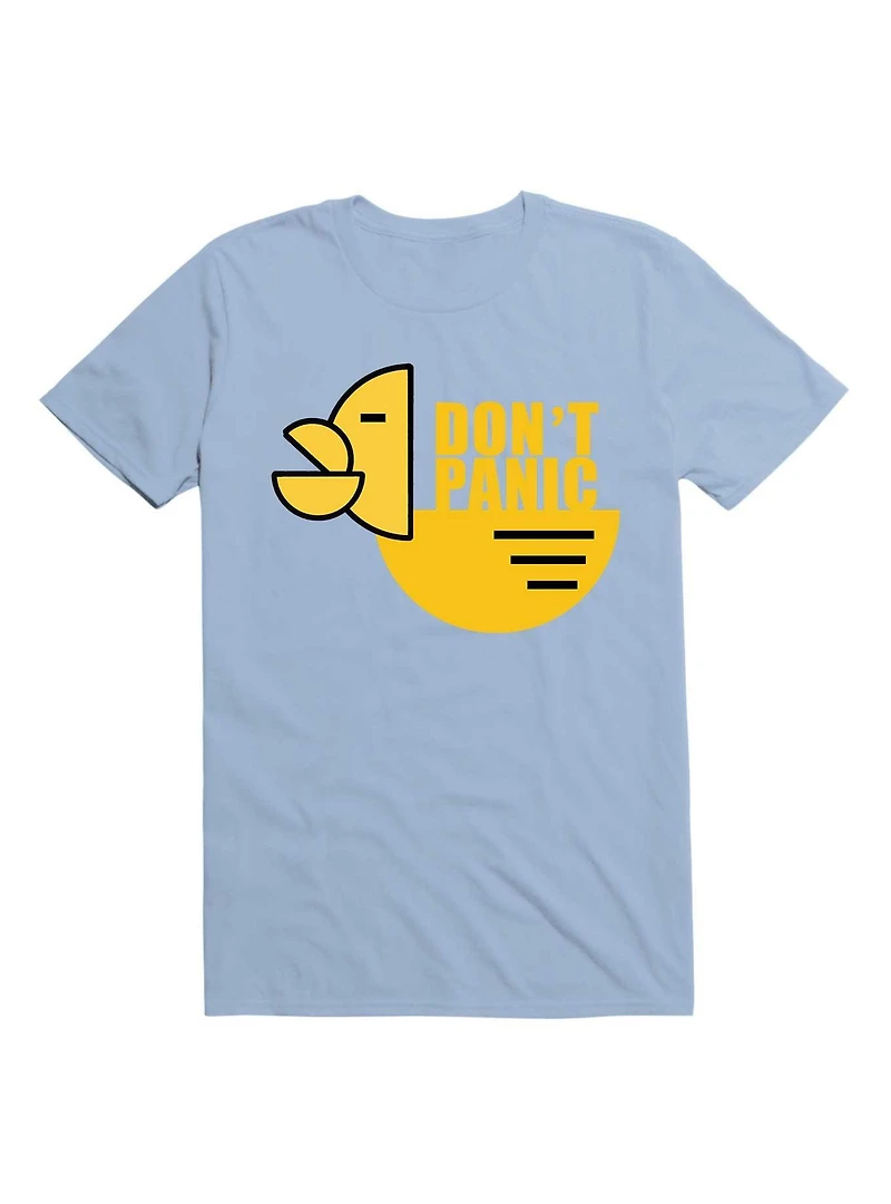 Kawaii Dont Panic Cartoon Duck T-Shirt