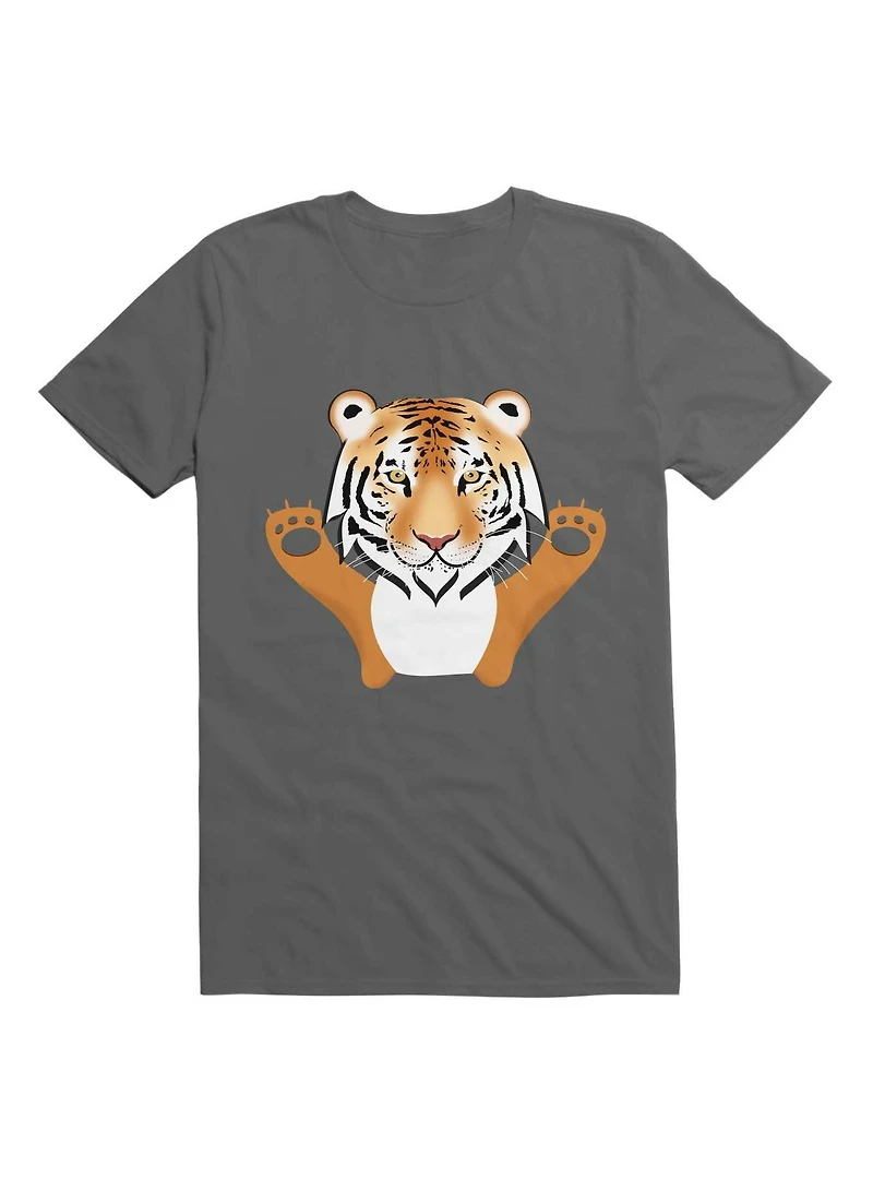 Kawaii My Cute Tiger Face T-Shirt