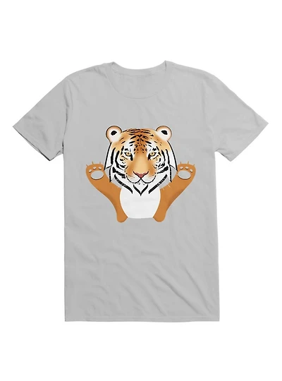Kawaii My Cute Tiger Face T-Shirt
