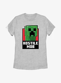 Minecraft Creep Hostile Mob Womens T-Shirt