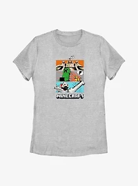 Minecraft Forced Panels Womens T-Shirt