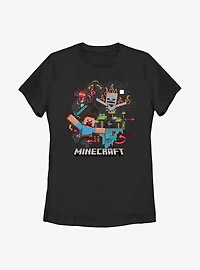Minecraft Funtage Party Womens T-Shirt
