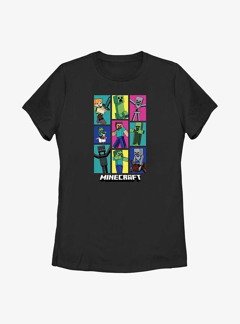 Minecraft Mine Boxed Womens T-Shirt