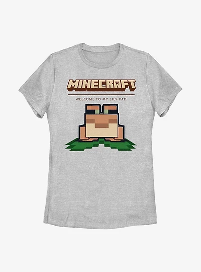 Minecraft Welcome Frog Womens T-Shirt
