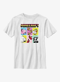 Minecraft Animal Blocks Youth T-Shirt