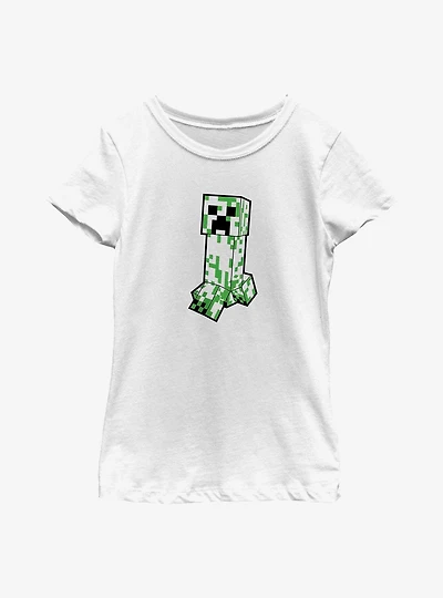 Minecraft Creeper Creepin Youth Girls T-Shirt