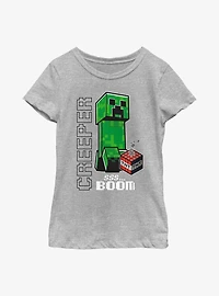 Minecraft Creepers Gonna Creep Youth Girls T-Shirt
