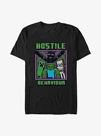 Minecraft Hostile Behavior T-Shirt