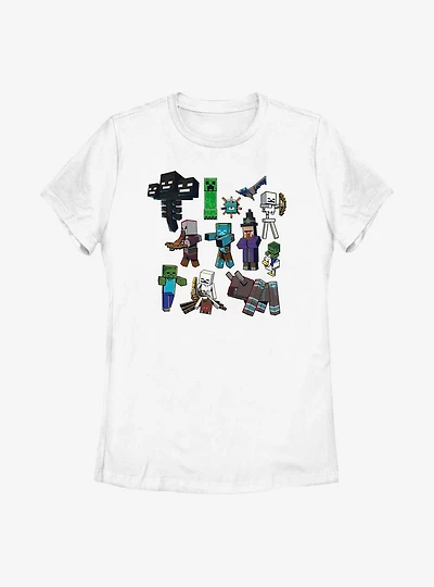 Minecraft Hostile MobsWomens T-Shirt
