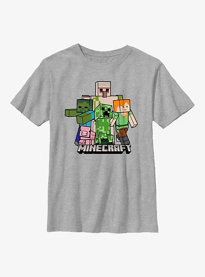 Minecraft All Bobble Mobbin Youth T-Shirt