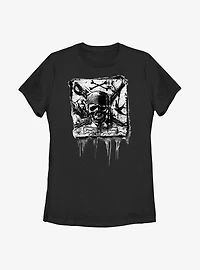 Disney Pirates Of The Caribbean Crossbones Womens T-Shirt