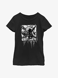 Disney Pirates Of The Caribbean Crossbones Youth Girls T-Shirt