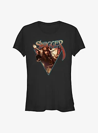 Disney Pirates of the Caribbean Captain Jack Swagger Girls T-Shirt