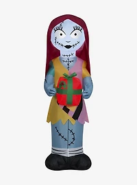 The Nightmare Before Christmas Sally With Gift Box Airblown