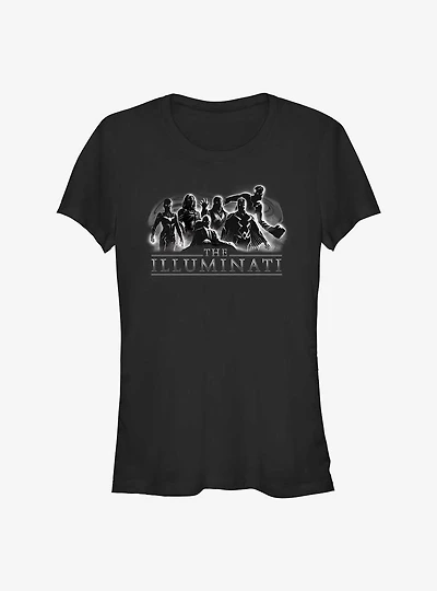 Marvel Doctor Strange The Multiverse Of Madness Illuminati Group Girl's T-Shirt