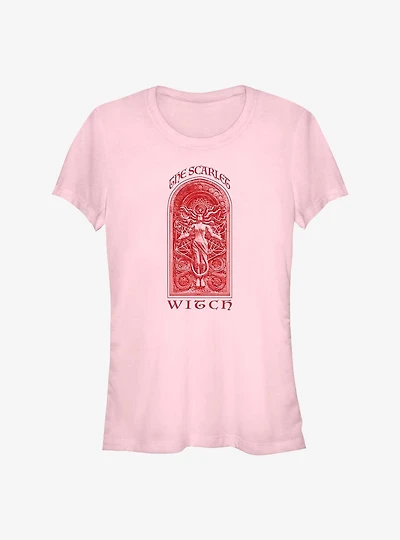 Marvel Doctor Strange The Multiverse Of Madness Scarlet Witch Arch Girl's T-Shirt