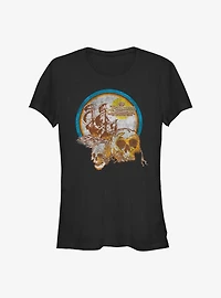Disney Pirates of the Caribbean: On Stranger Tides Out To Sea Girls T-Shirt