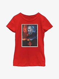 Stranger Things Hopper Poster Youth Girls T-Shirt