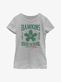 Stranger Things Hawkins High Demogorgons Youth Girls T-Shirt