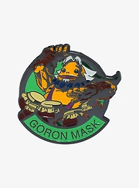 Nintendo The Legend of Zelda: Majora’s Mask Goron Mask Enamel Pin - BoxLunch Exclusive