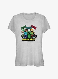 Minecraft Create Explore Survive Girls T-Shirt