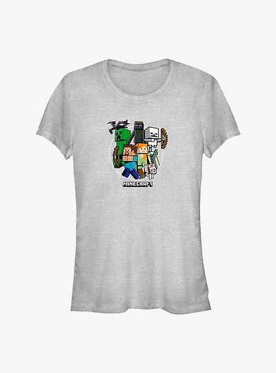 Minecraft Crafty Crew Girls T-Shirt