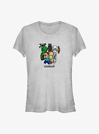 Minecraft Crafty Crew Girls T-Shirt