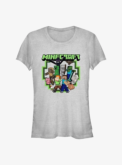 Minecraft Crafty Crew Girls T-Shirt