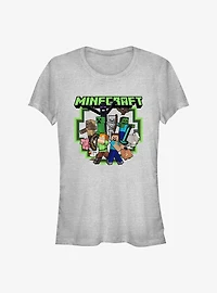 Minecraft Crafty Crew Girls T-Shirt