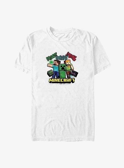 Minecraft Create Explore Survive T-Shirt