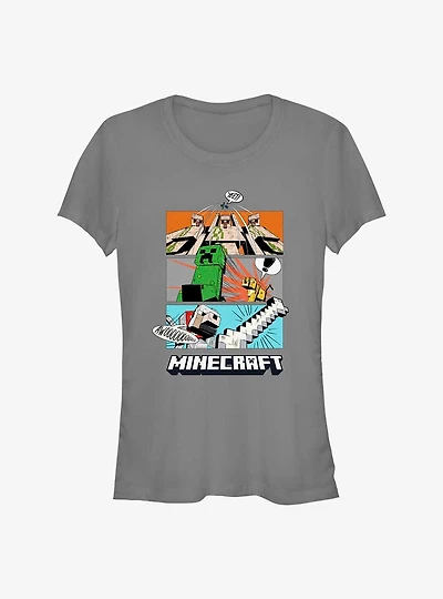 Minecraft Creeper Hunter Girls T-Shirt