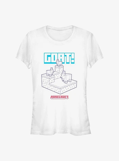 Minecraft Goats Girls T-Shirt