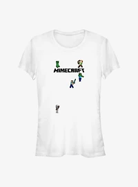 Minecraft Logo Girls T-Shirt