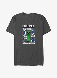 Minecraft Creeper Infograph T-Shirt