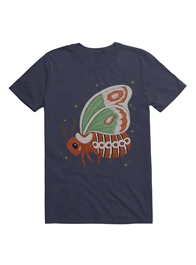 Kawaii Cecropia Moth T-Shirt